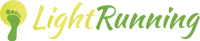 LightRunning Logo-über die Einfachheit des Laufens zur Vereinfachung des Lebens